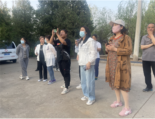 唐山古冶开元医院走进赵各庄开展团建活动