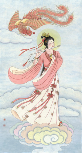 《仙女凤凰图》.jpg