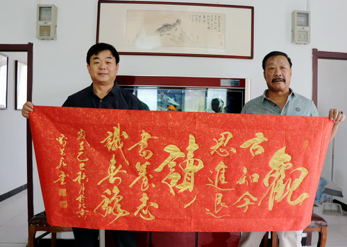 书法家刘先永：以笔墨为舟载文化远航